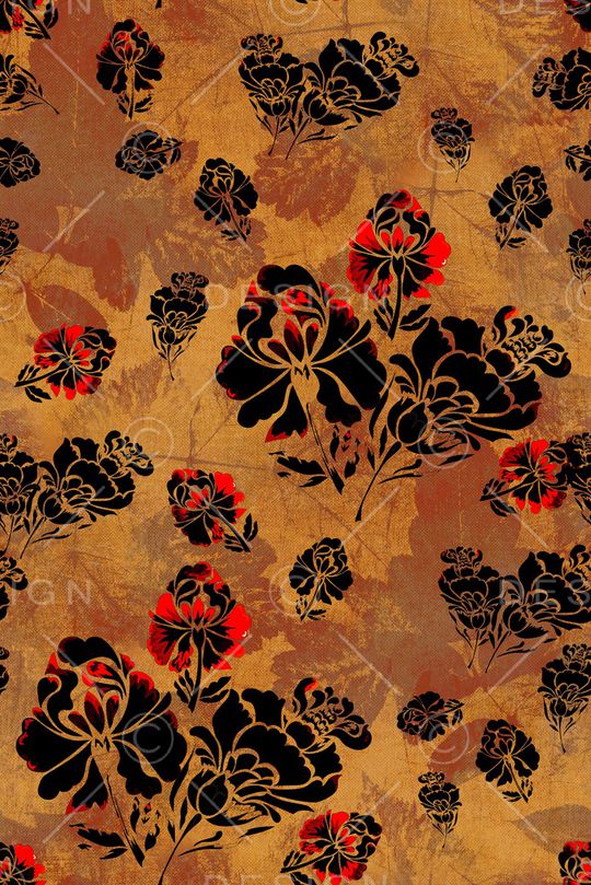 复古印花华亿平台图片