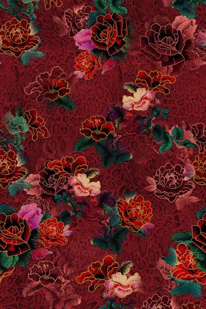 女装印花华亿平台图片