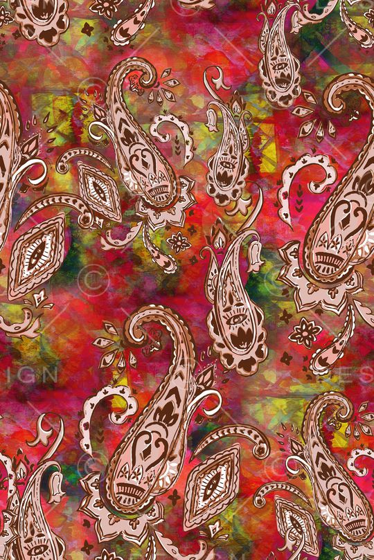 复古印花华亿平台图片