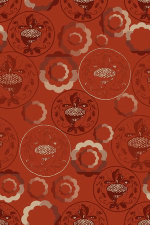 渐变色彩印花华亿平台图片