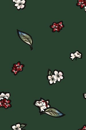 手绘印花华亿平台图片