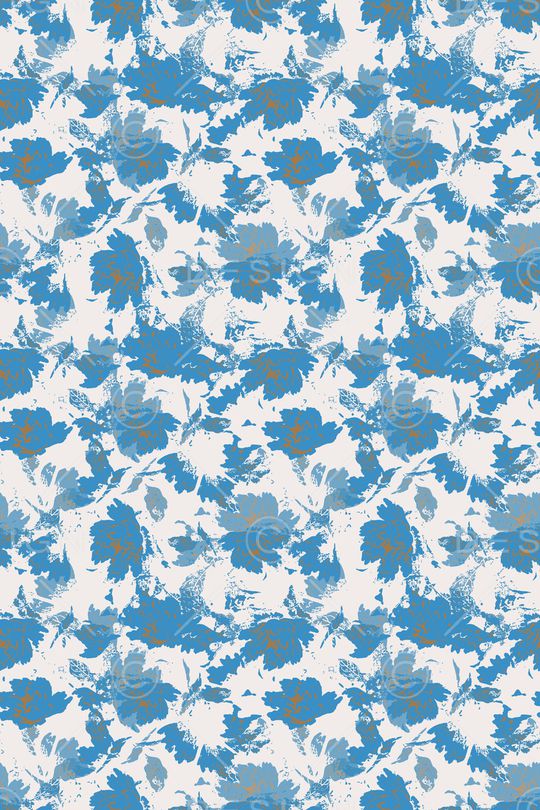 抽象花卉印花华亿平台图片