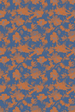 抽象花卉印花华亿平台图片