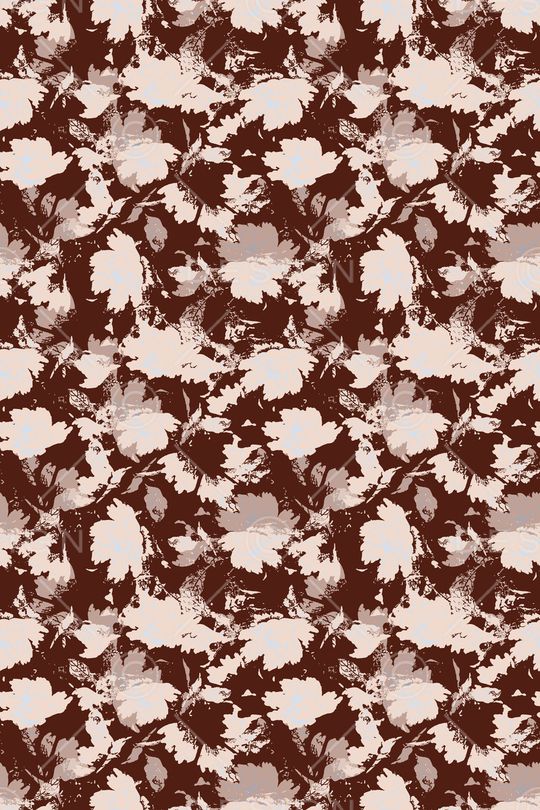 抽象花卉印花华亿平台图片