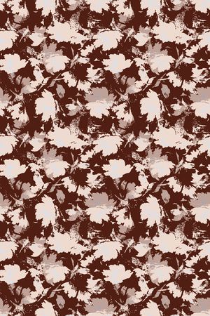 抽象花卉印花华亿平台图片