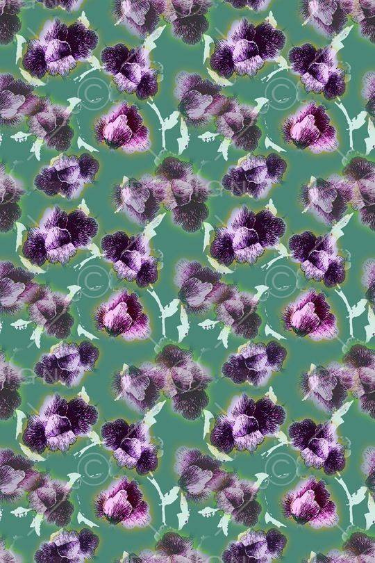 民族风图案印花华亿平台图片