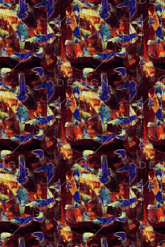 几何印花华亿平台图片