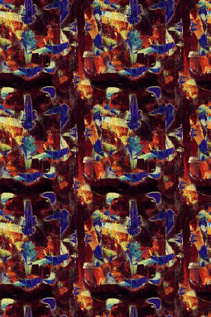 几何印花华亿平台图片