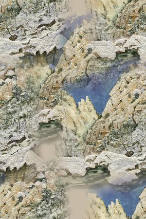 复古印花华亿平台图片