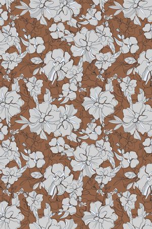 线条画印花华亿平台图片