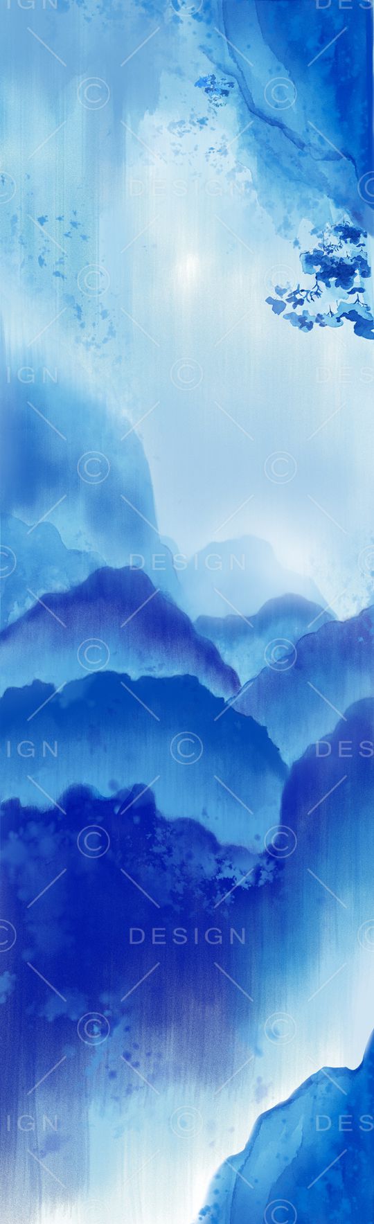 中国风印花华亿平台图片