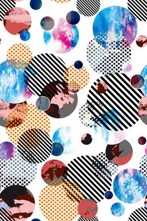 几何印花华亿平台图片