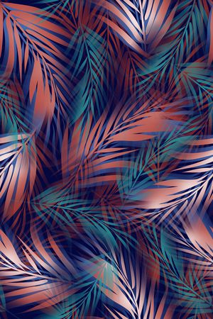 绿植树叶印花华亿平台图片