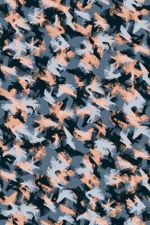 笔触印花华亿平台图片