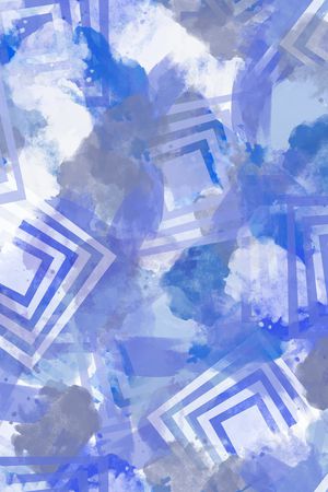 几何印花华亿平台图片