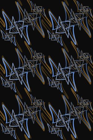 三角形印花华亿平台图片