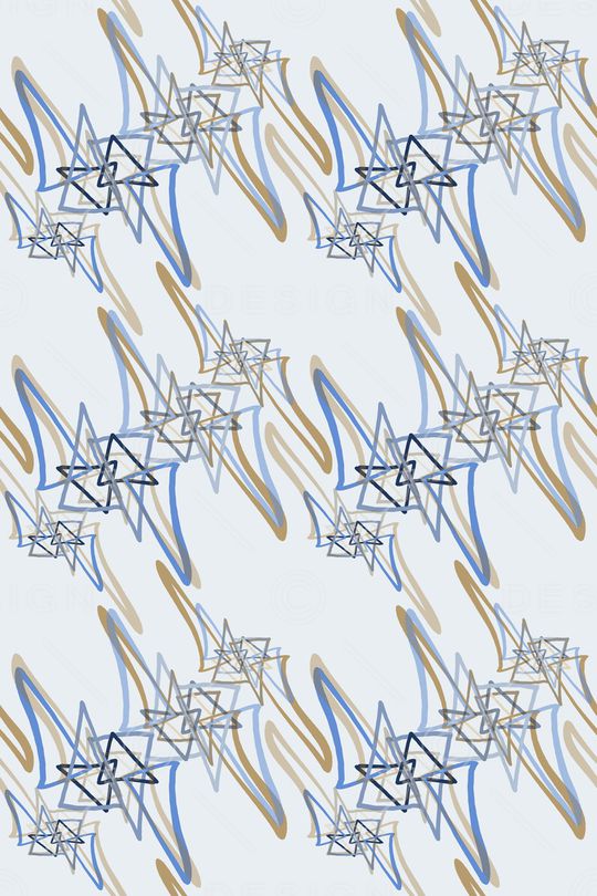 三角形印花华亿平台图片