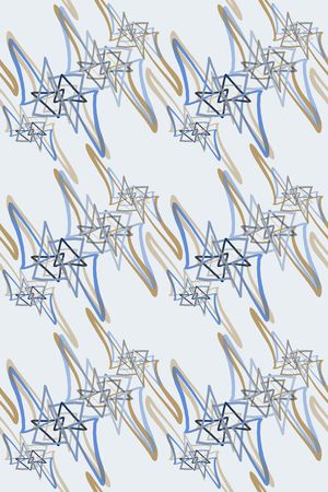 三角形印花华亿平台图片