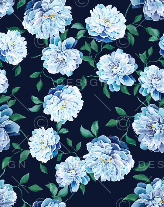 牡丹印花华亿平台图片