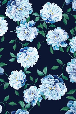 牡丹印花华亿平台图片