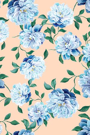 牡丹印花华亿平台图片