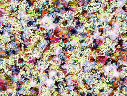 抽象印花华亿平台图片