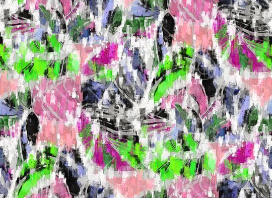 抽象印花华亿平台图片