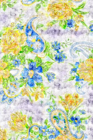 水彩印花华亿平台图片