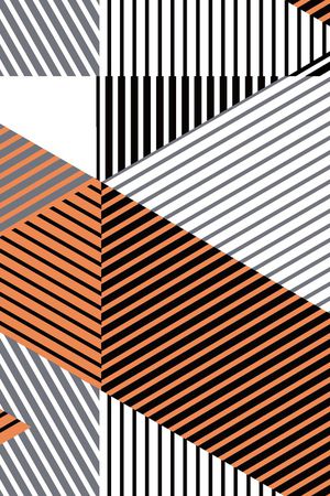 黑白条纹印花华亿平台图片