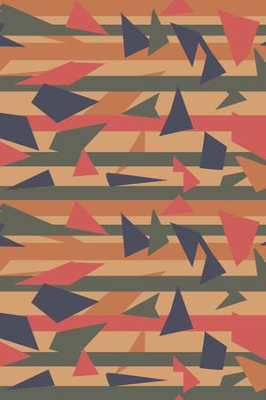 三角形印花华亿平台图片