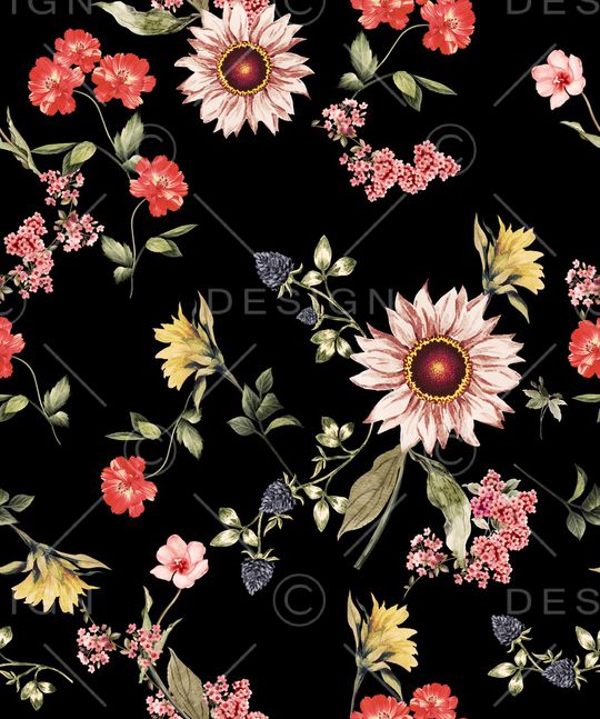 手绘印花华亿平台图片