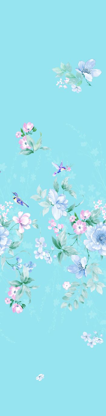 花鸟印花华亿平台图片