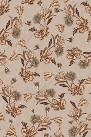 复古印花华亿平台图片