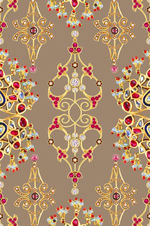 珠宝宝石印花华亿平台图片