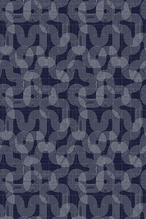 线条画印花华亿平台图片