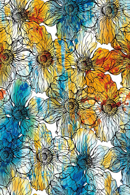 涂鸦印花华亿平台图片