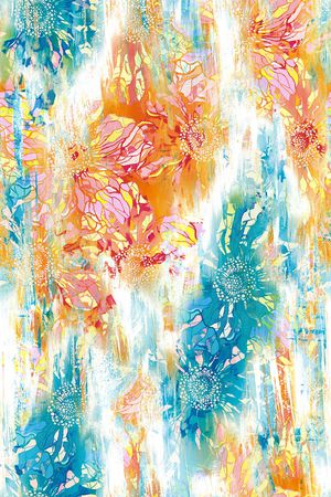 涂鸦印花华亿平台图片