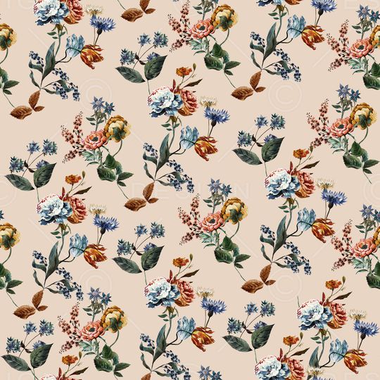 复古印花华亿平台图片