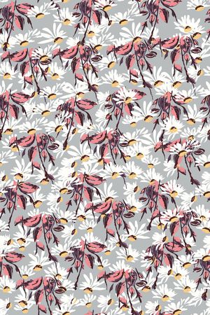 蓝色印花华亿平台图片