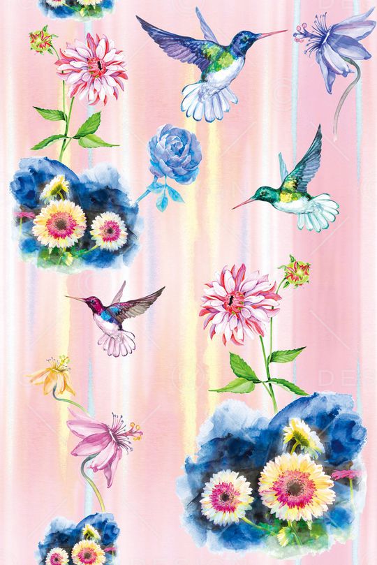 鸟印花华亿平台图片