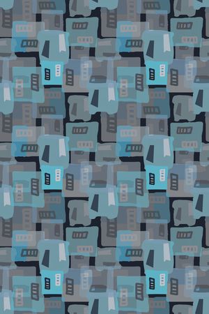 几何印花华亿平台图片