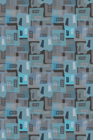 几何印花华亿平台图片