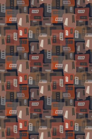 几何印花华亿平台图片