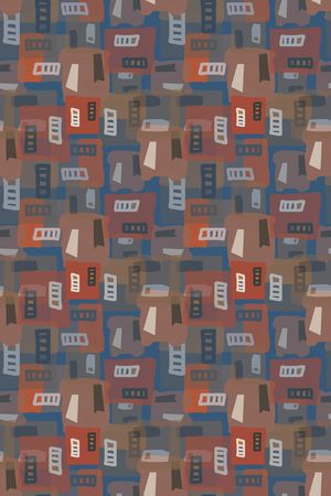 几何印花华亿平台图片