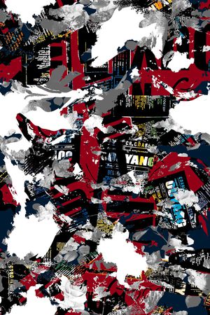 男装印花华亿平台图片