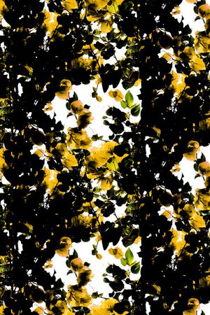 绿植树叶印花华亿平台图片