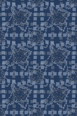 格子混搭印花华亿平台图片