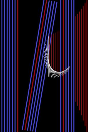 几何男装印花华亿平台图片