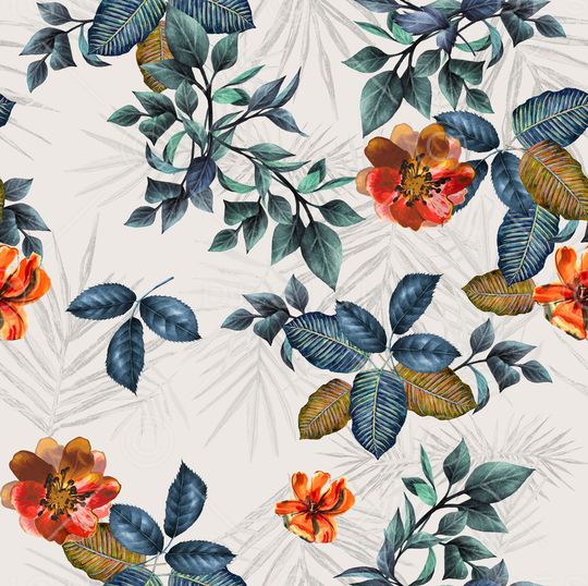 手绘印花华亿平台图片