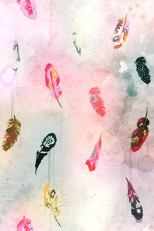 水彩印花华亿平台图片